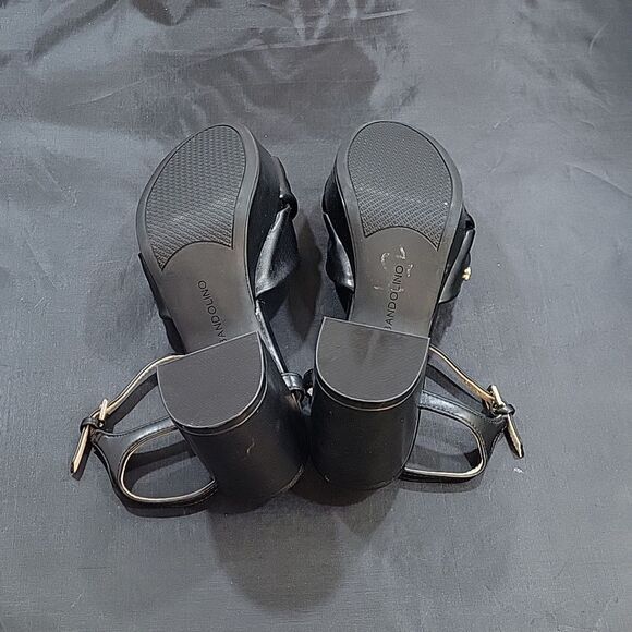 BRAND NEW BANDOLINO BLOCK HEEL ADJUSTABLE BUCKLE ANKLE STRAP SANDAL - Picture 9 of 14